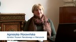 Agnieszka Morawinska, Dyrektor MNW na temat Pomaranczarki