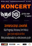 Koncert zespołu Chemia, V8 i Mimo Woli – transmisja na żywo tylko na NuPlays