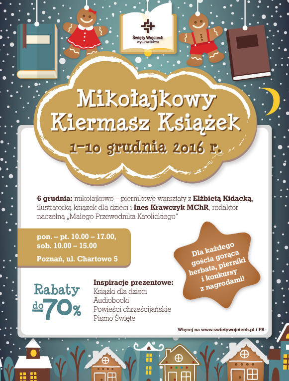 Mikołajkowy Kiermasz Książek!