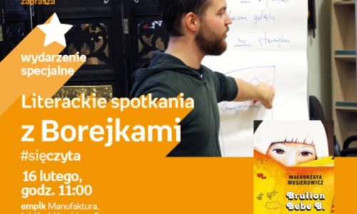 WARSZTATY "LITERACKIE SPOTKANIA Z BOREJKAMI" – #sięczyta